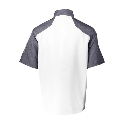 Weather-Resistant Pullover Jacket with Sleeve Pocket - Carbon Print XX-Large