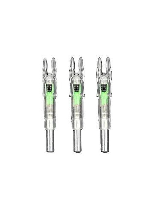 Killz Products Zeus Lighted NOCKS 3 Pack S 6.2mm .244" - .246"
