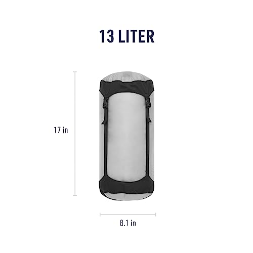 Sea to Summit Ultra-SIL Compression Sack 13L Grey Ultralight Outdoor Storage