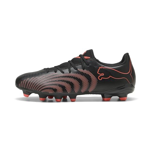 Soccer Cleats Men’s Future 9 Match Firm Ground Shoes - Red & Black 8.5