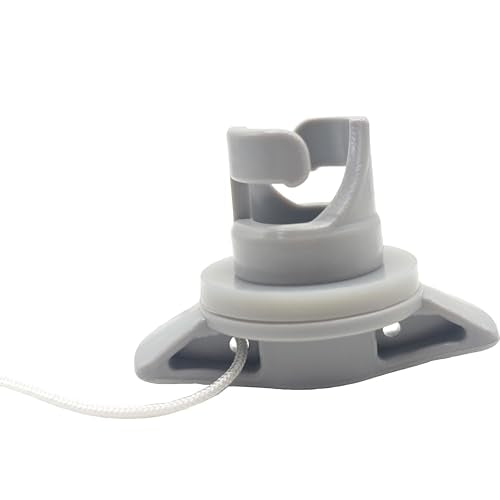 2PCS Inflatable Boat Air Valve Cover Plugs - Leak-Proof PVC