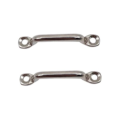 Stainless Steel Deck Loop Pad Eye for Boat Kayak Tie-Downs 10 Pack