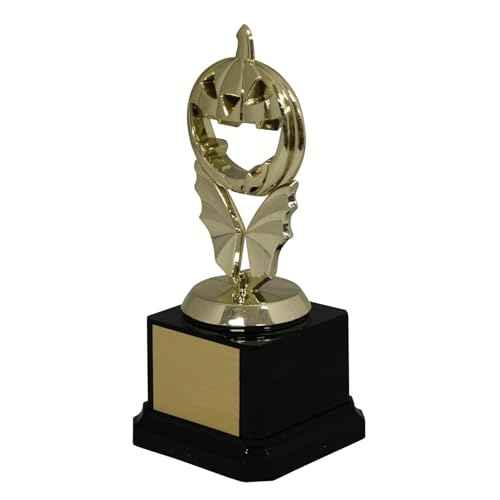 Trophy Outlet ? Best Halloween Costume Award Trophy ? Party Game Prize or Favor ? Multiple Spooky Designs ? Free Customizable Engraving
