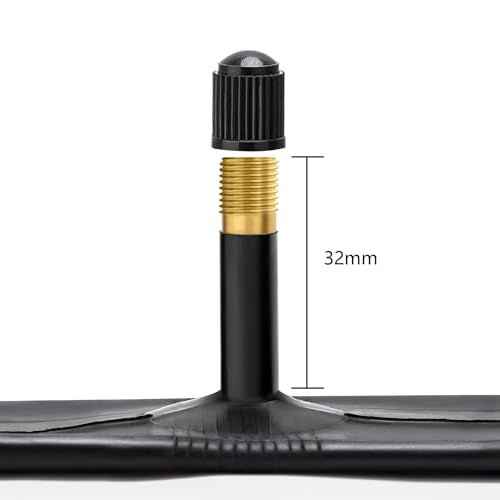 2-Pcs 12"/12.5" Heavy Duty Bike Tubes 12/12.5x2.10/2.50 AV32mm Schrader Valve 52/64-203 Inner Tubes Compatible with 12x2.10/2.50 12.5 x 2.10/2.50 Bicycle Bike Tire Tubes