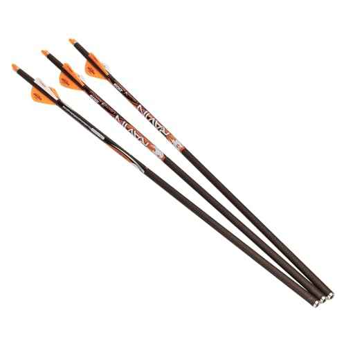 Ravin R133 Match Weight Lighted .003-Carbon Crossbow Arrows 20" 3-Pack - 400 Grain Ravin Lighted Nock Technology - for Ravin Crossbows Only (Except R500/R470/R18)