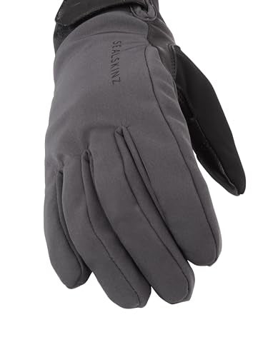 Women's Waterproof Insulated Glove - Medium Black for Winter & Outdoor Activities