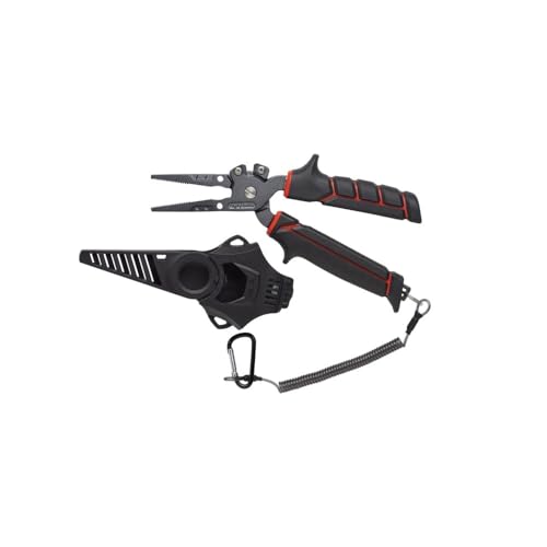 Fishing Line Cutter Pliers with Non-Slip Grip - Heavy Duty Steel