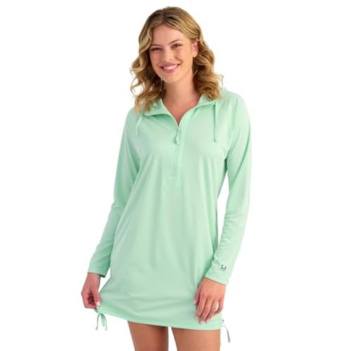 HUK Womens Pursuit Coverup Dress, Performance Fishing Dress