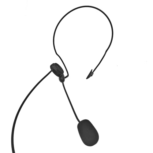 Two-Way Radio Earpiece with Behind-The-Head Headset and PTT for Midland GXT LXT GMRS