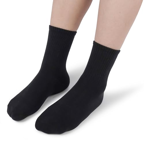 BomKinta Women Calf Socks Athletic Crew Socks Mix Color 12 Pairs