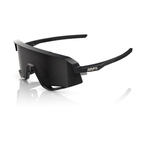100% Slendale Sunglasses - Matte Black; Smoke