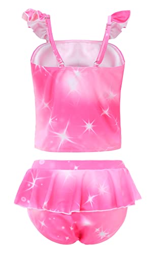 Little Girls Mermaid Bikinis Tankini Swimsuit Two-Piece Bathing Suit
