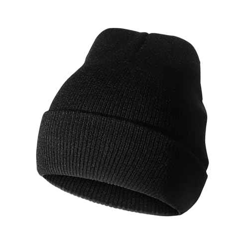 Scotamalone Unisex Beanie Hat Knit Cuffed