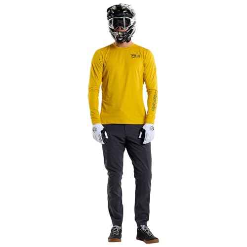 Troy Lee Designs - Ruckus Long Sleeve Ride TEE; Eyez SAFRON XL