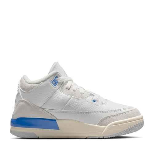 Air Jordan 3 Retro - Summit White / Hydrogen Blue Leg by Jordan