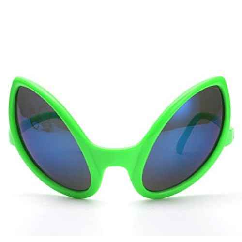 Novelty Alien Glasses for Halloween Party Accessories, Alien Costume Accessories Eyeglasses with Deluxe Gift Glassesbox