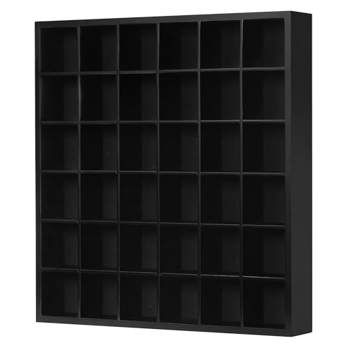 Wall Mount Display Case for Mini Football Helmets with Shelves & Racks