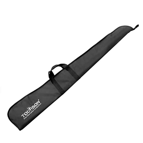 TOURBON Hunting Nylon Shotgun Case 50-inch Gun Bag With Adjustable Shoulder Strap (Black)