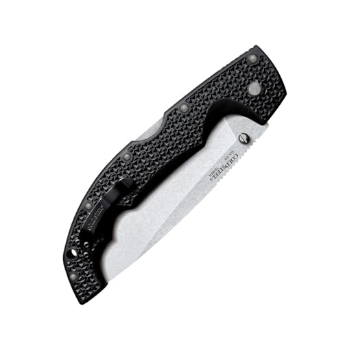 Cold Steel XL Voyager Drop Point Folding Knife - 5.5" AUS10A Blade, Tactical 6.75" Handle