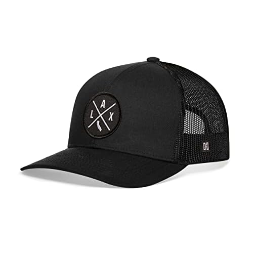 HAKA State City Trucker Hat for Men & Women, Adjustable Baseball Hat, Mesh Snapback, Sturdy Outdoor Black Golf Hat