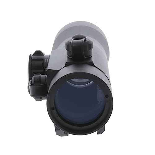 TruGlo Red-Dot Traditional Mount 2x42mm Hunting Tactical Weapon Sight with 11-Position Rheostat for Brightness Adjustment, Black