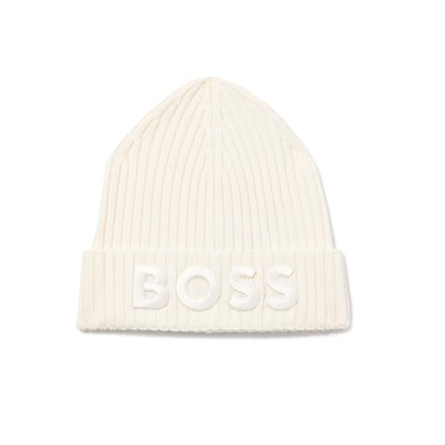 BOSS Women's Tonal Logo Knit Hat