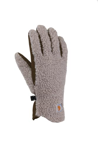 Carhartt Women's Sherpa Glove - Small Desert Sand