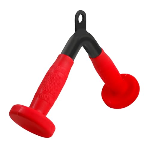 Cable Machine Attachments with PU Grips GMA001 - V-Shaped Triceps & Biceps Bar