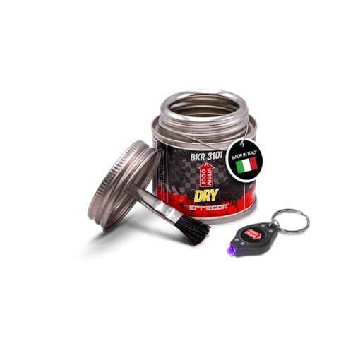 Errecom 1000 Miglia BKR 3101-2 fl oz (60 mL) Can, Dry Lube Bike Chain, for Dry and Dusty Weather Conditions, Brush Included