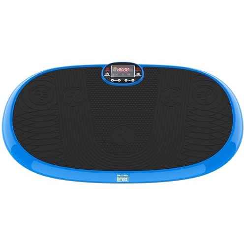 Fitvids Vibration Plate Exercise Machine Workout Vibration Fitness Platform with Resistance Loops and Resistance Band,Various Sizes