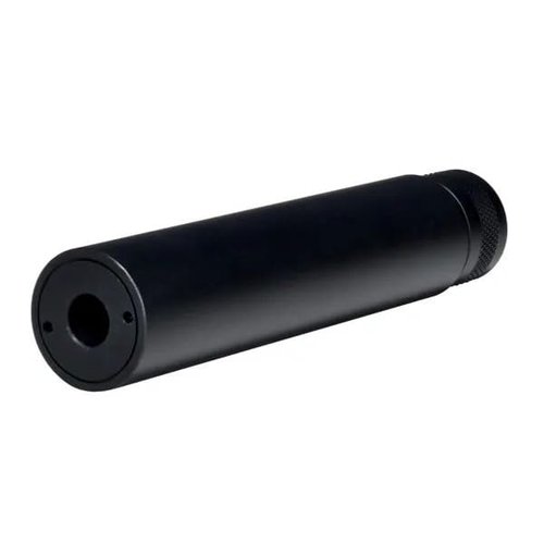 TACPOOL Aluminun Fake Can Device 5/8"-24 for Airsoft Over BarreI Design, Matt Black Length 5.99"