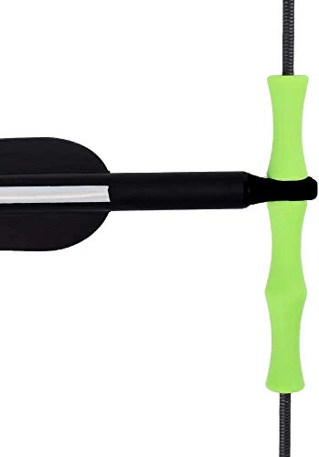 Green Archery Bowstring Finger Saver Guard for Hunting & Shooting