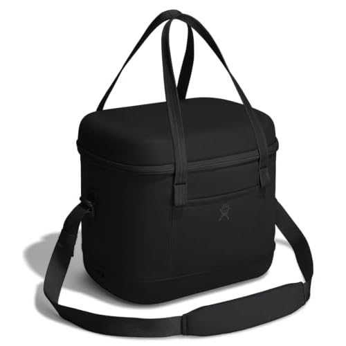 Hydro Flask Cooler Bag for Beach, Beverages and Travel - Insulated Soft Lunch Bag - 20 L Capacity in Black