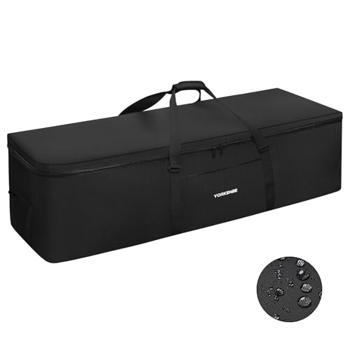 Heavy Duty 52-Inch Large Water-Resistant Duffle Bag for Camping & Travel