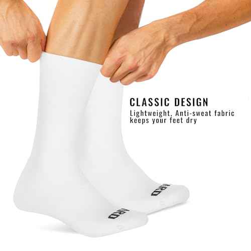 Performance Cycling Socks ? Compression, Moisture-Wicking Crew Bike Socks