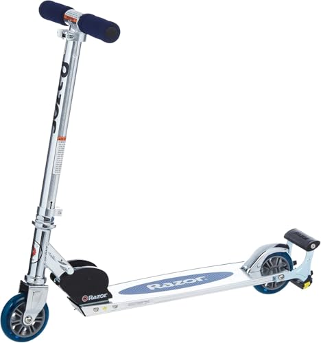 Razor Spark Kick Scooter with Spark Bar - Classic Manual Standup, Blue