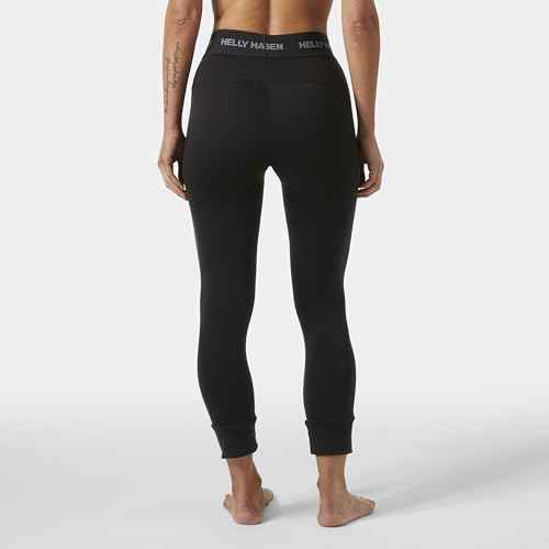 Helly-Hansen LIFA Merino Midweight 3/4 Pant Women's Baselayer for Outdoor Activities, Breathable & Thermoregulating