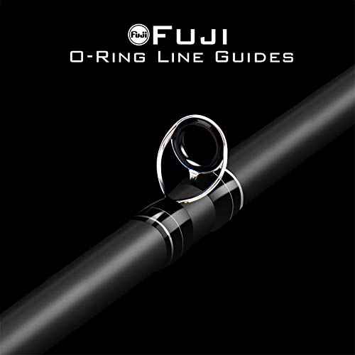 KastKing Perigee II Spinning & Casting Fishing Rods, Fuji O-Ring Line Guides, 24 Ton Carbon Fiber Casting and Spinning Rods - Two Pieces,Twin-Tip Rods and One Piece Rods