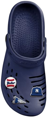 New York Yankees Baseball Team Shoe Charms 3 Pack - Clip On Fan Accessories