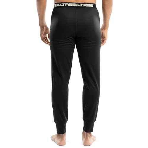 Realtree Mens Polyester Performance Baselayer Thermal Underwear Long Johns Bottom