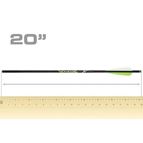 Carbon Express PileDriver Fletched Carbon Crossbolt with 4-Inch Vanes, 6-Pack