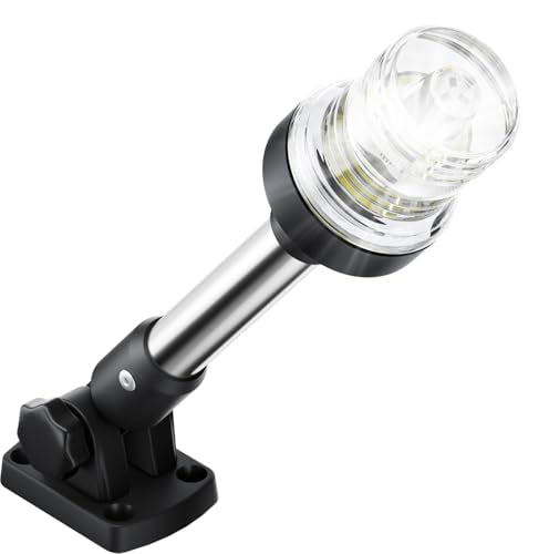 9 Inch Waterproof Marine Anchor Light Stern Navigation LED Light - IP67