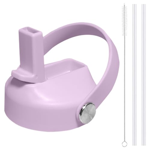 Purple Spout Lid for Hydroflask Wide Mouth Water Bottles - Fits 18oz 20oz 32oz 40oz 73oz