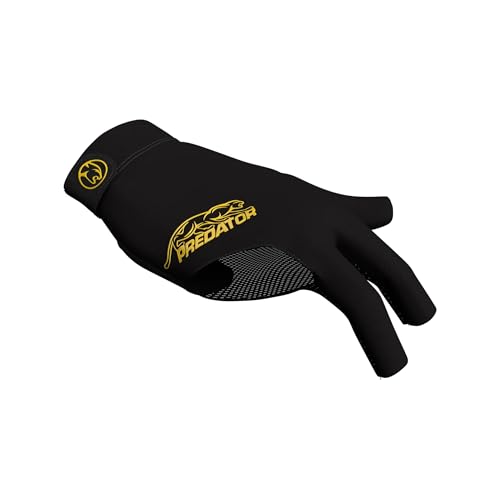 Predator Second Skin Pool Left Hand Glove - Black Size Small