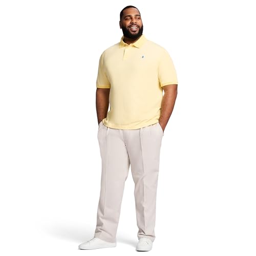 Men's Big & Tall Lemon Performance Polo Shirt 3X-Large Tall
