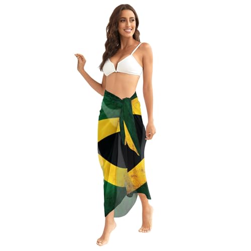 Women's Chiffon Beach Pareo Sarong Cover Up for Swimsuit and Bikini