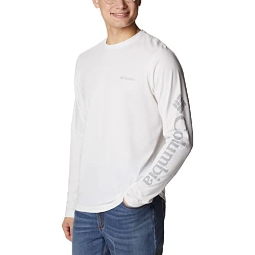 Columbia Mens Thistletown Hills Long Sleeve Logo Tee
