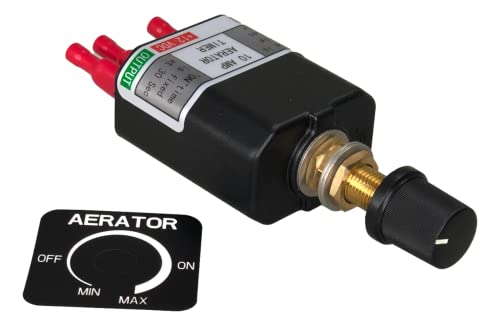 Marine Aerator Timer Switch 12V for Livewell, Pump & Marine Equipment
