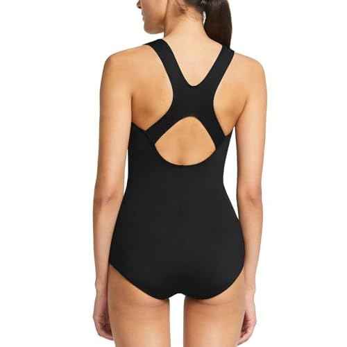 baleaf Women's Racerback Athletic One Piece Modest Bathing Suit