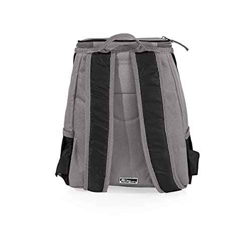 Picnic TIME DC Comics Batman PTX Backpack Cooler, Soft Cooler Backpack, Insulated Lunch Bag, (Black with Gray Accents)